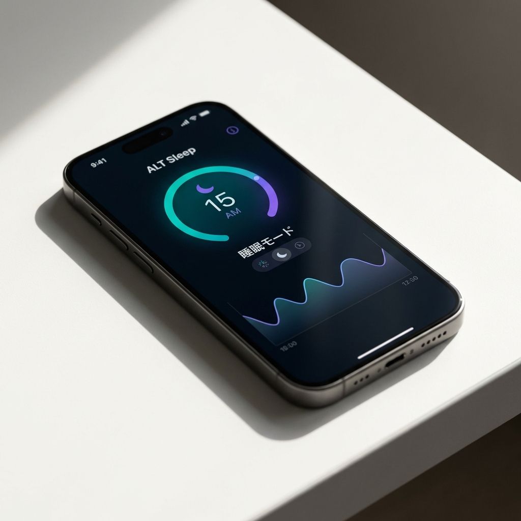 ALT Sleep アプリ画面